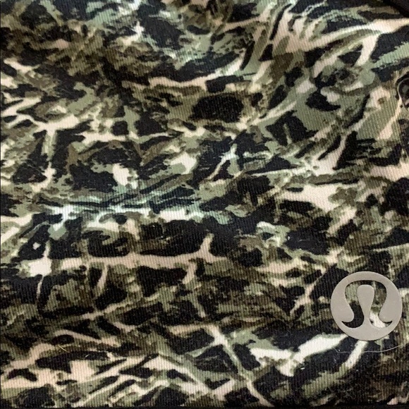 Lululemon Hot Spell Cage Bra Green Black - Picture 3 of 3